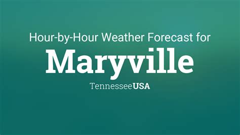 1 day ago. . 10 day weather forecast maryville tn